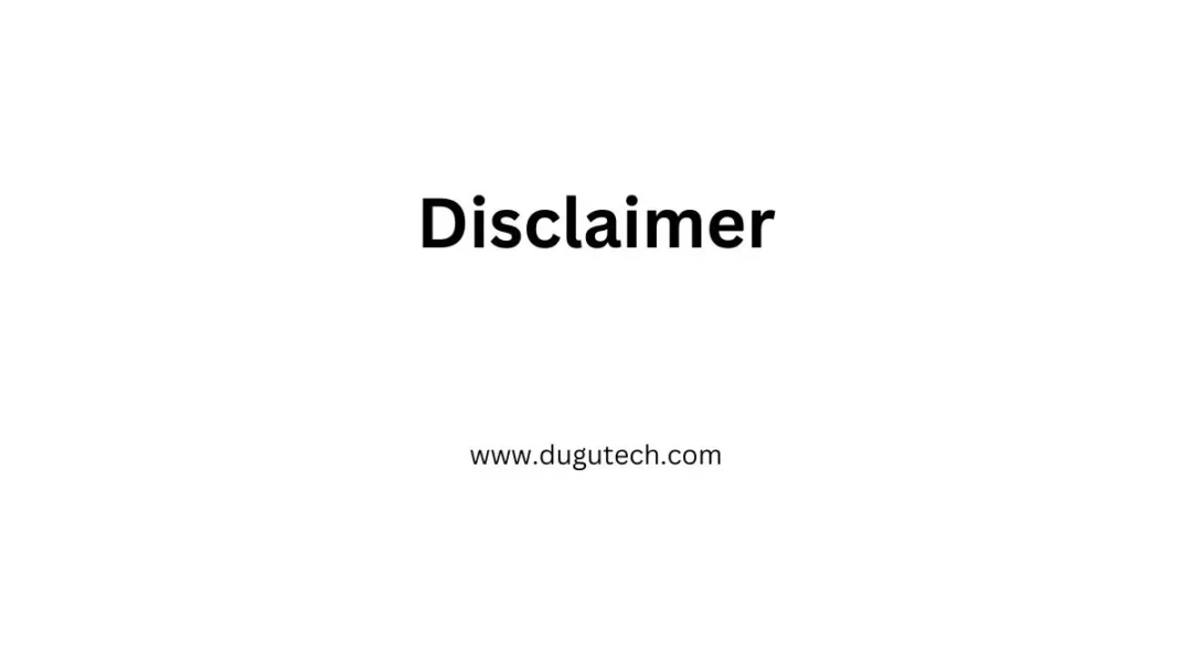 Disclaimer