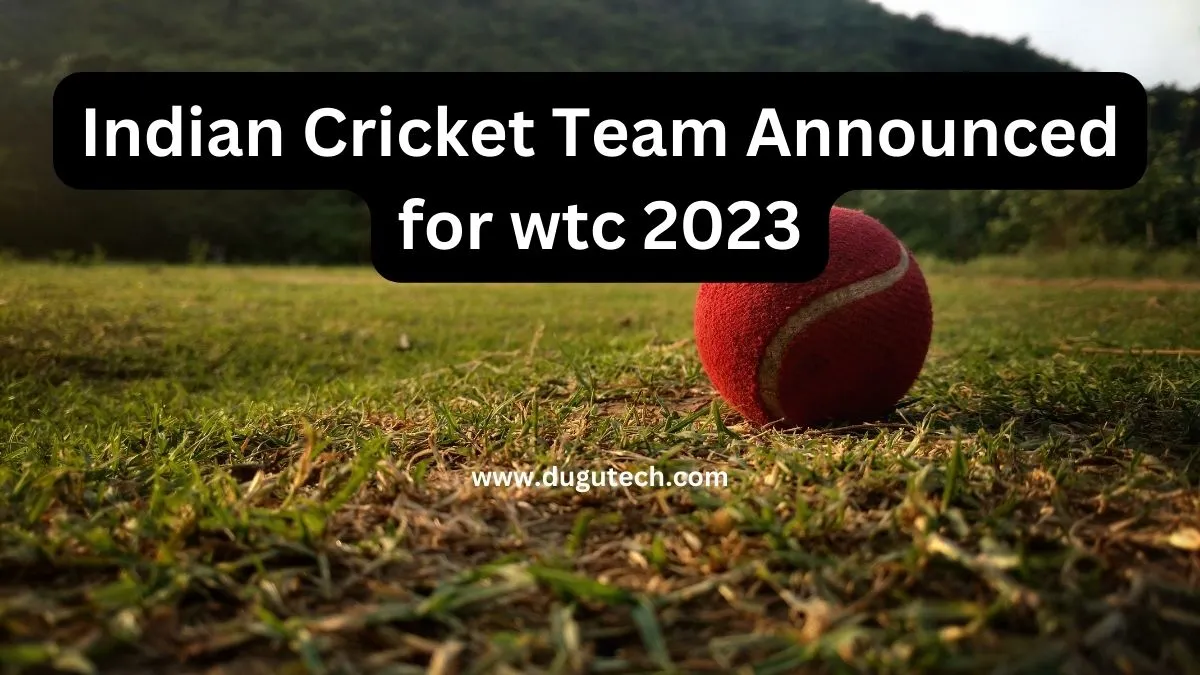 Indian Cricket Team Announcement