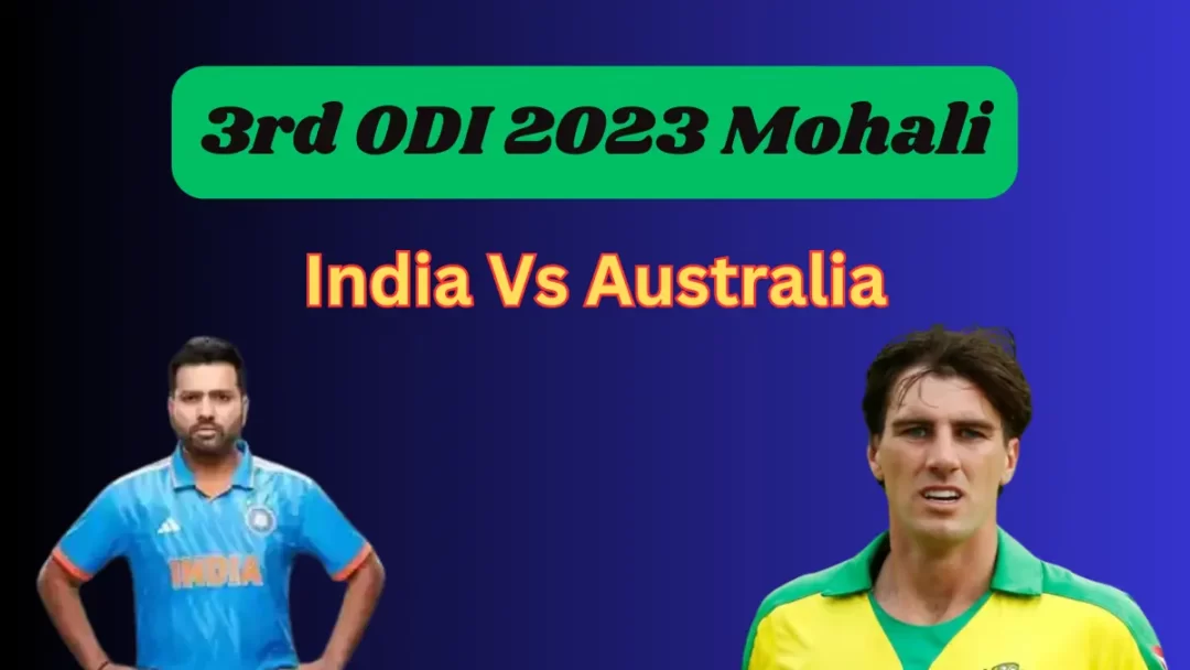 India vs Australia 2023 3rd ODI Highlights