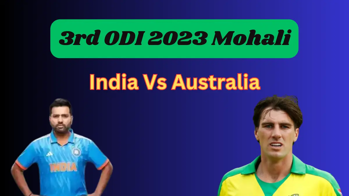 India vs Australia 2023 3rd ODI Highlights