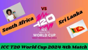 Read more about the article T20 World Cup 2024 4th match summry : South Africa Outmuscle Sri Lanka in a High-Scoring Encounter
