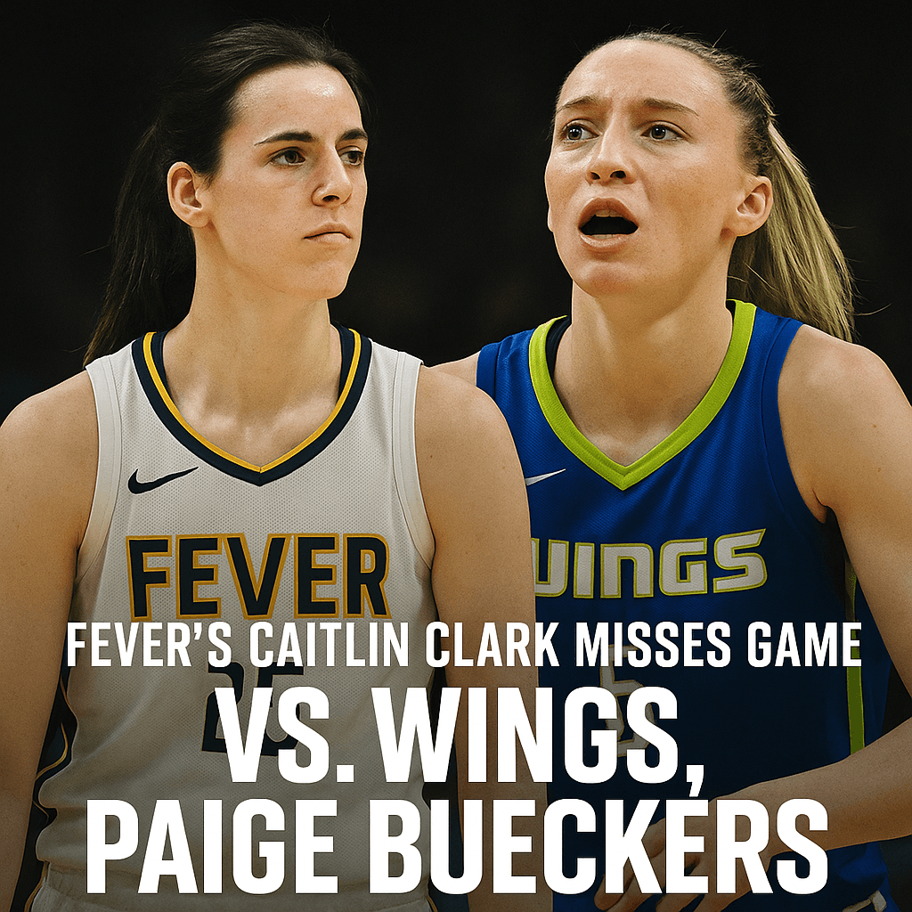 Caitlin Clark Out Again: Bueckers Electrifies as Wings Top Fever